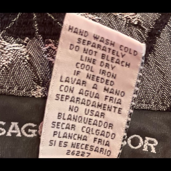 Women’s Sag Harbor Grey and Black Jacket Size 12 - Picture 3 of 4